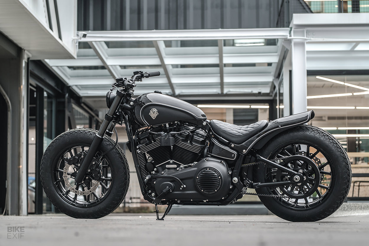 HD Softail Ini Dipermak dengan Taste Bobber Modern-Retro